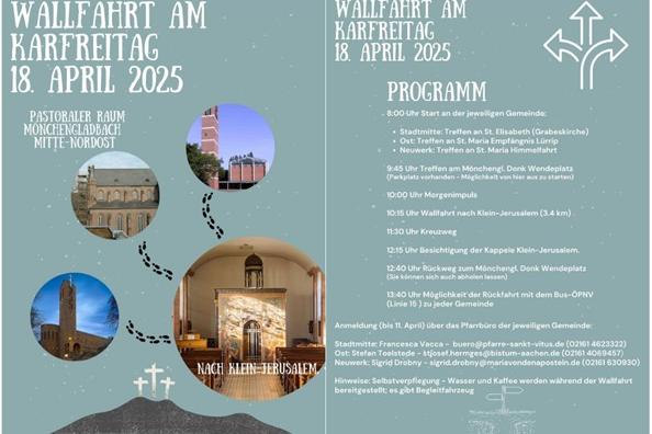 Wallfahrt am Karfreitag 2025