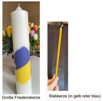 Kerzen Ökumenisches Friedensgebet web 2022-03-19 (c) Klaus Hurtz