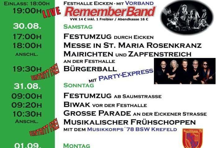 Prunk- und Bäukirmes 2025 in Eicken