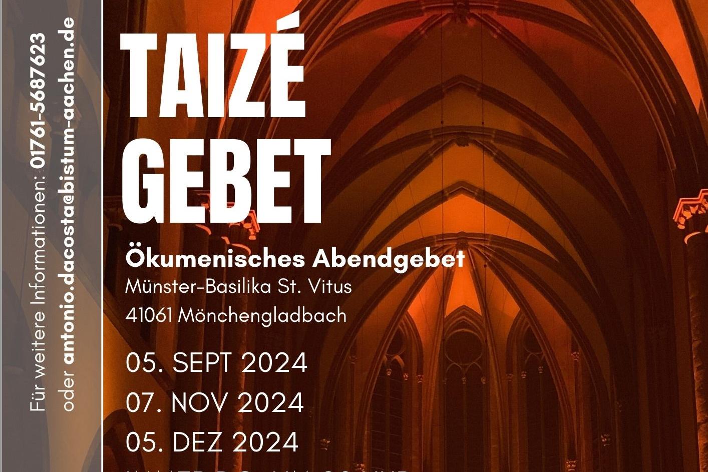 Taizé-Gebet ab September